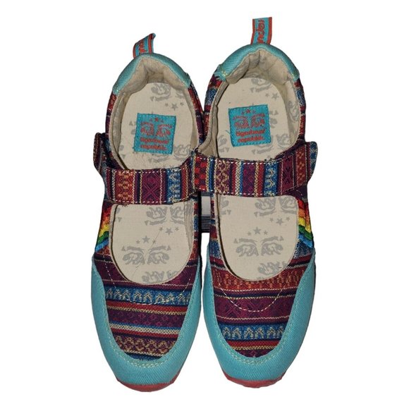 Tigerbear Republik Noho Canvas Women’s Mary Janes‎ Size 7.5 - Picture 1 of 8